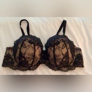 Torrid Elegant Black Lace Bra